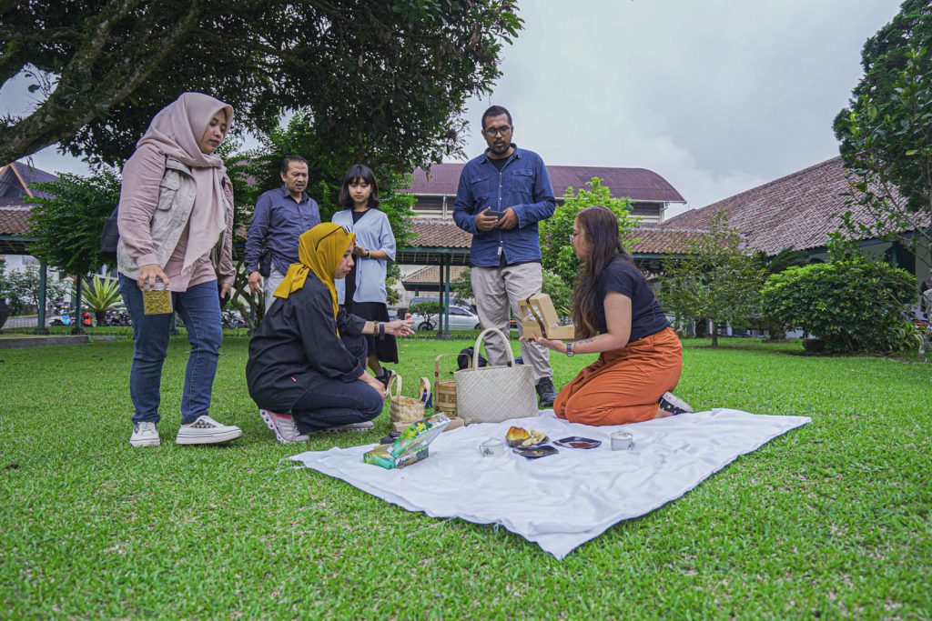Product photography practice in the yard — OJK photography and videography workshop